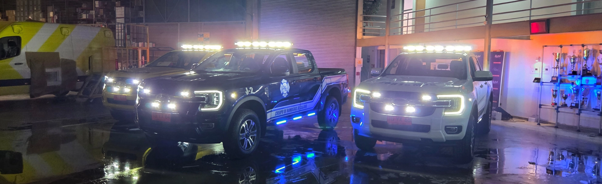 Bertonati junto a Brigata entrega Ford Ranger 4×4 equipadas para Bomberos de Calama