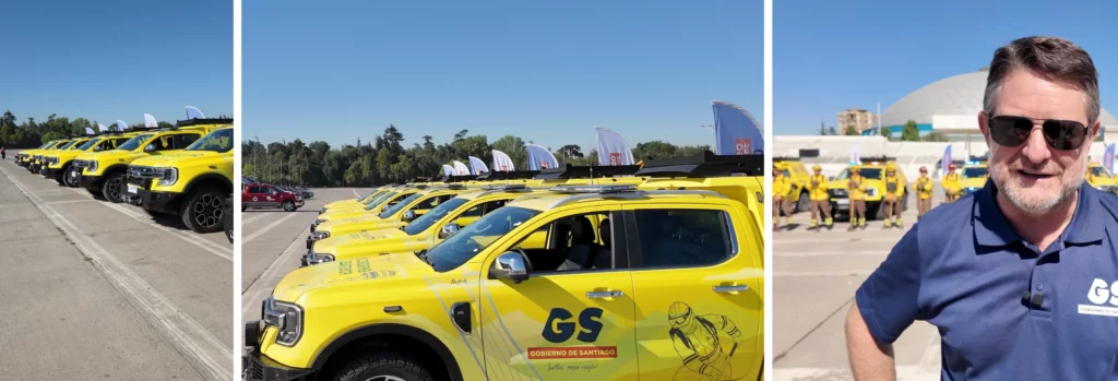 Camionetas 4x4 para emergencias forestales