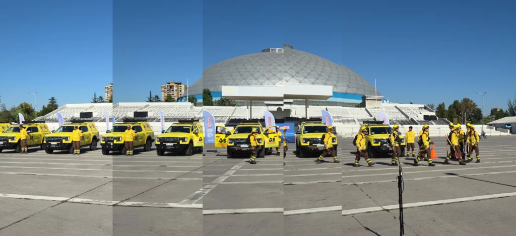 Camionetas 4x4 para emergencias forestales