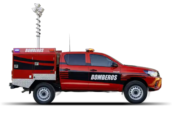Camioneta de bomberos de primera intervención